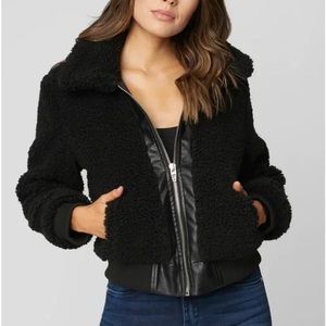 COPY - Blank NYC fuzzy sherpa jacket